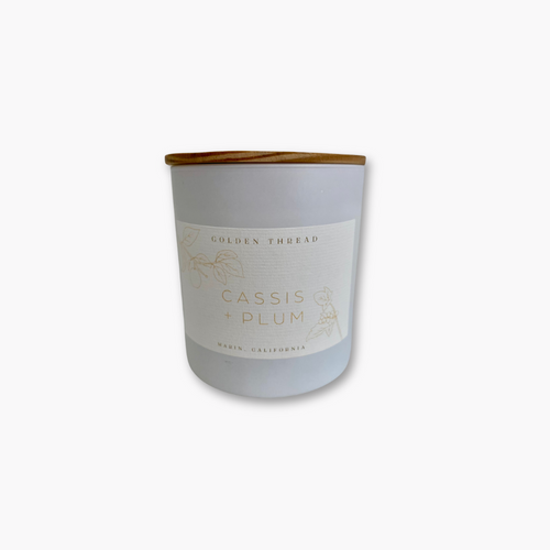 11oz. Cassis + Plum Candle