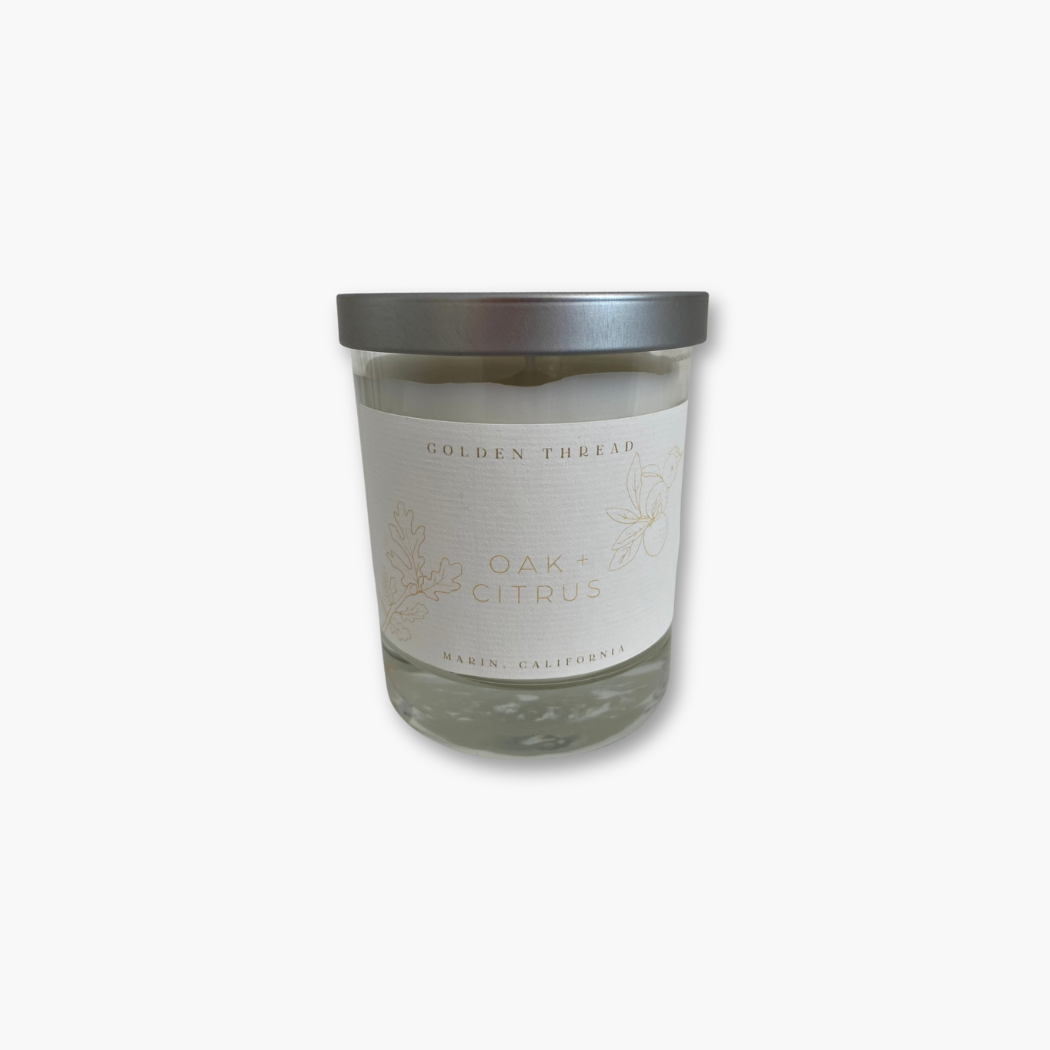 6.5oz. Oak + Citrus Candle