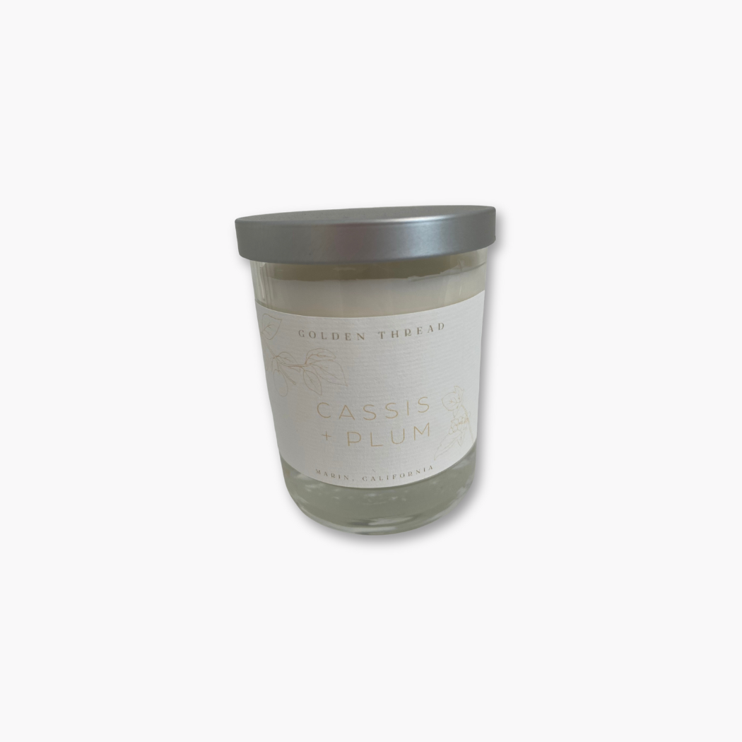 6.5oz. Cassis + Plum Candle