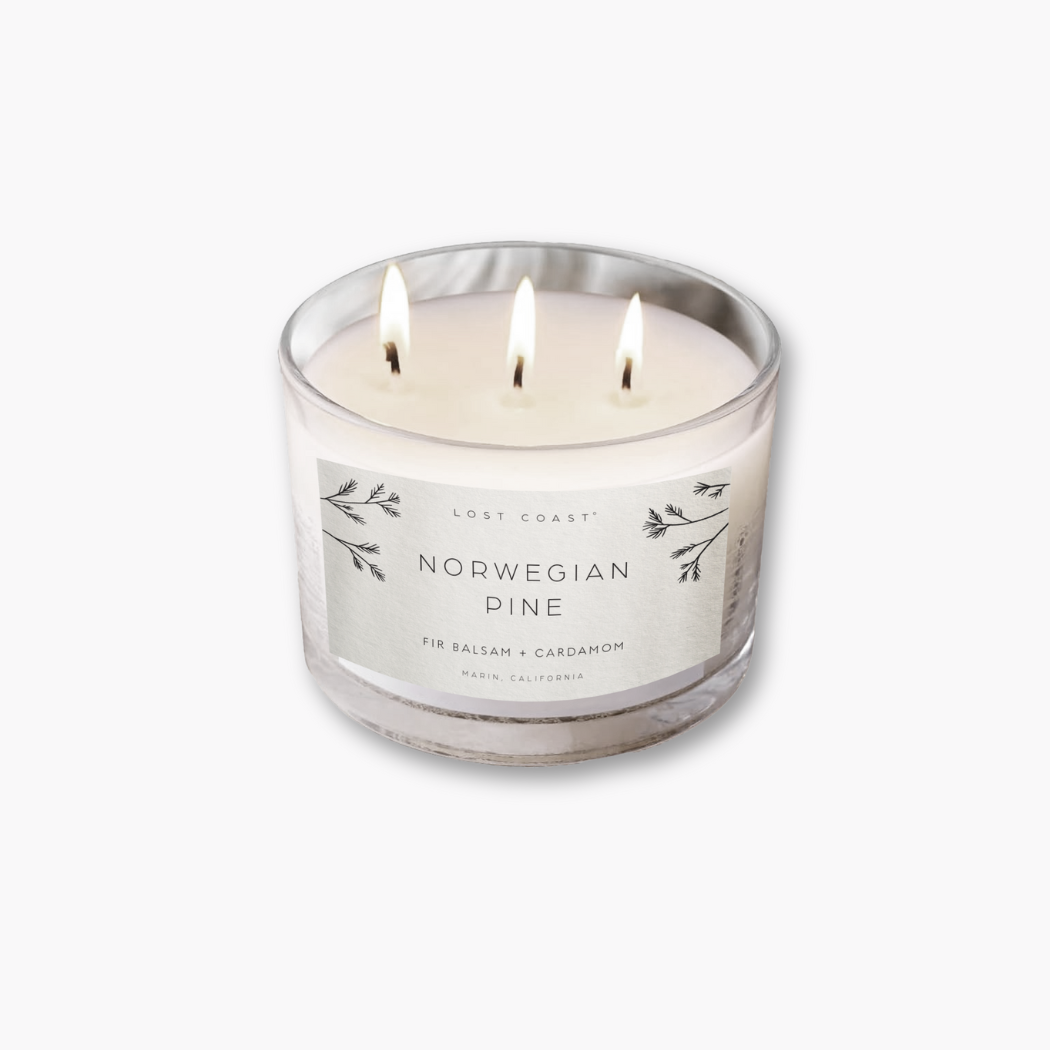 18oz. 3-Wick Norwegian Pine Candle