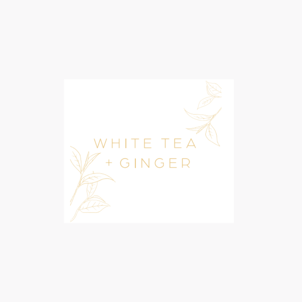6.5oz. White Tea + Ginger Candle
