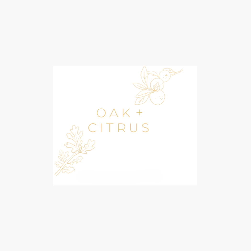 11oz. Oak + Citrus Candle