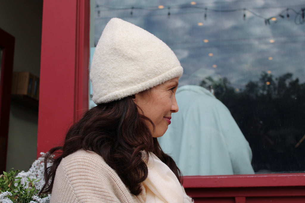 Boucle Fleece Lined Beanie