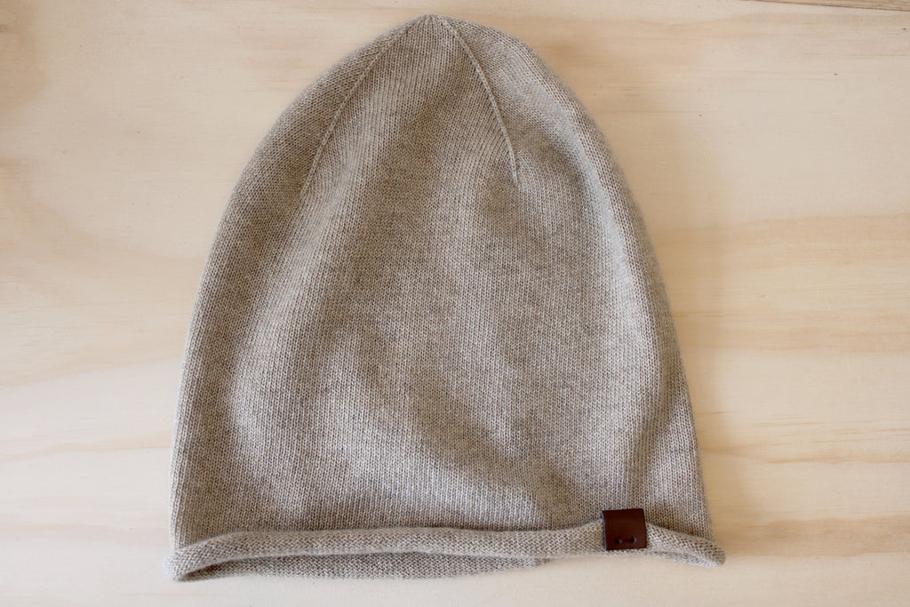 Cashmere Slouchy Beanie