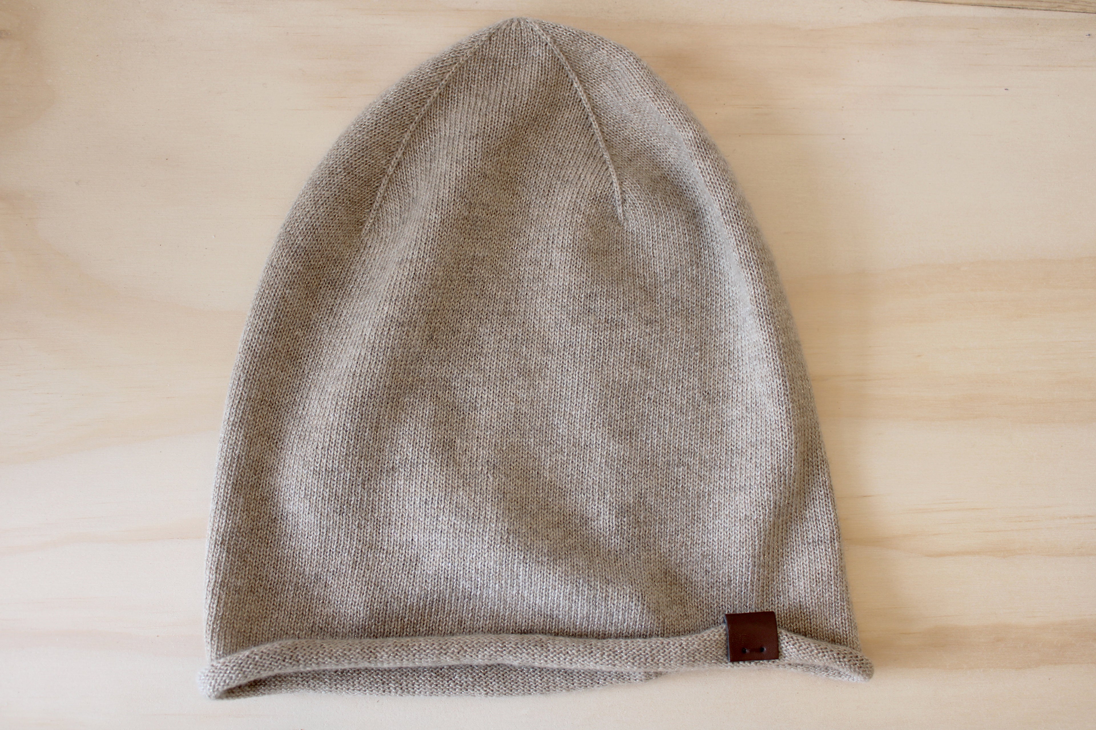 Cashmere Slouchy Beanie