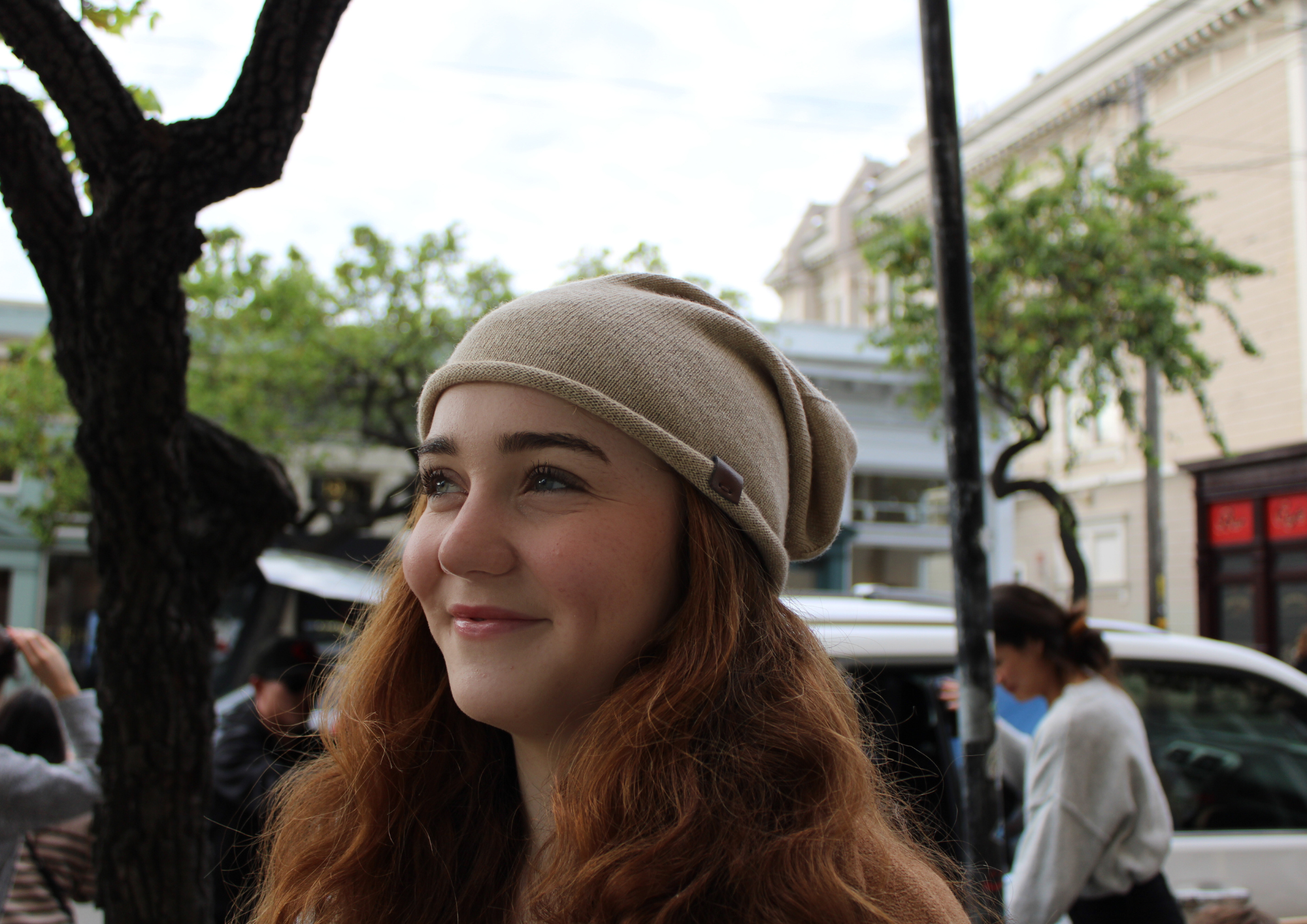 Cashmere Slouchy Beanie