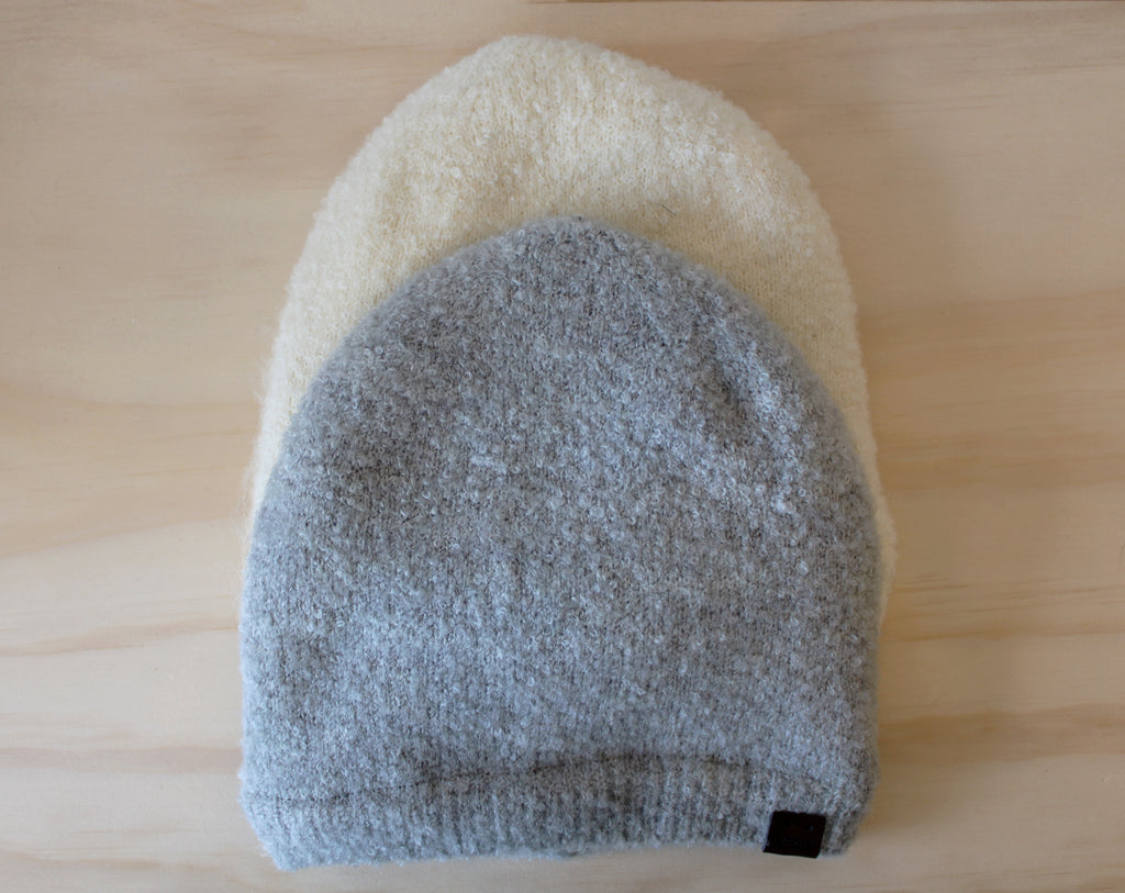 Boucle Fleece Lined Beanie
