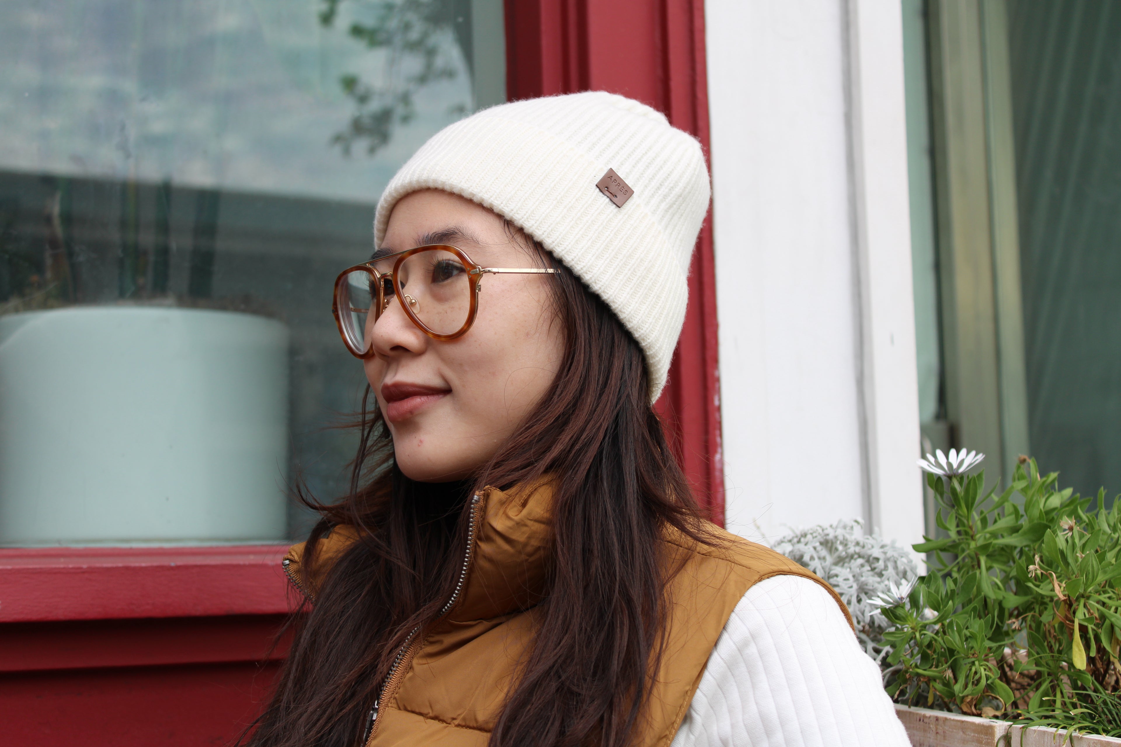 Merino Wool Rib Beanie